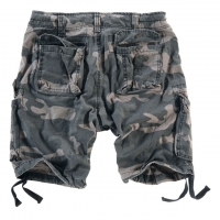 Surplus - Airborne Vintage Shorts - Black Camo