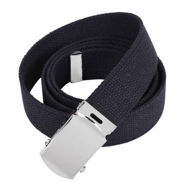 Rothco - 44 Inch Military Web Belts  - Chrome-Black