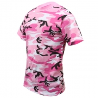 Rothco - Colored Camo T-Shirts - Pink Camo