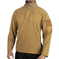 Rothco - Quarter Zip Fleece Pullover - Coyote