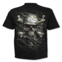 Spiral Direct - CAMO-SKULL - T-Shirt Black