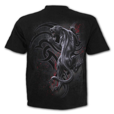 Spiral Direct - TRIBAL PANTHER - T-Shirt Black - T-Shirt Black
