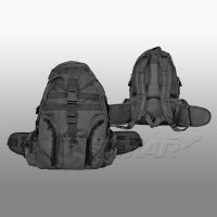 TEXAR - Bergamo backpack - Black