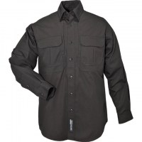5.11 Tactical - Mens Long Sleeve Tactical Shirt - Black