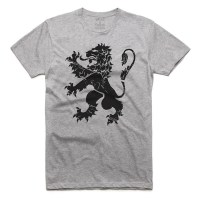 Fifty5 Clothing - Lion Royalty Men's T Shirt - Athletic Heather