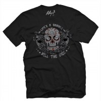 Fifty5 Clothing - Life's A Gamble Men's T Shirt - Black
