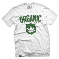 Fifty5 Clothing - ORGANIC Home Grown Weed Men's T Shirt - White