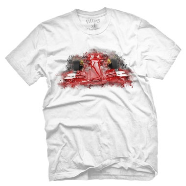 Fifty5 Clothing - Formula One Men's T Shirt - White