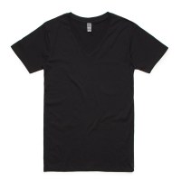 Fifty5 Clothing - Mens Luxe V Neck T-Shirt - Black