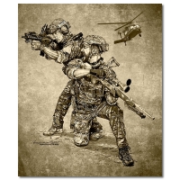 7.62 Design - Compromised Extract Canvas Print