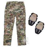 Krydex - G3 Combat Pants Army Military Tactical Cargo Trousers With Knee Pads Gen3 - Desert Night Camo