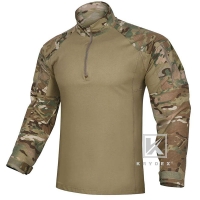 Krydex - G4 Combat Shirt Tactical Military Army Assault BDU Top Blouse With Elbow Pads Gen4 - Multicam