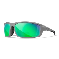 Wiley X - GRID Captivate Pol Green Mirror Matte Cool Grey Frame