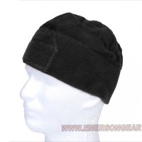 Emerson - Fleece Velcro Watch Cap - Black