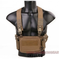 Emerson - D3CR Micro ChestRig - Coyote Brown