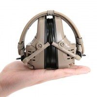 FCS - Falcon Proffesional Tactical Headphones - Dark Earth