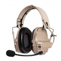 FCS - Falcon Proffesional Tactical Headphones - Dark Earth