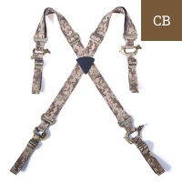 Flyye - X Belt Suspenders - Coyote Brown