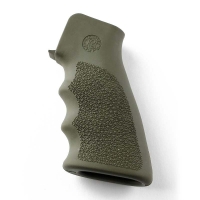 Hogue - AR-15/M16 Overmolded Grip Rubber Finger Groove - OD Green