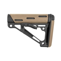 Hogue - OverMolded Collapsible Buttstock (Fits Mil-Spec Buffer Tube) - Flat Dark Earth