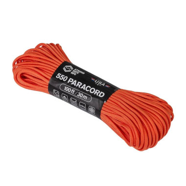 Atwood Rope MFG - 550 Paracord (100ft) - Burnt Orange