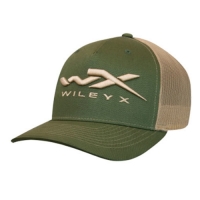 Wiley X - WX Snapback Cap One Size Green and Tan