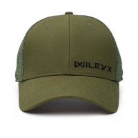 Wiley X - Trucker Cap Olive Green Black Wiley X Logo