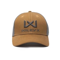 Wiley X - Trucker Cap Tan/Grey Grey WX/Wiley X Logo