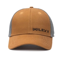 Wiley X - Trucker Cap Tan/Grey Black Wiley X Logo