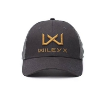 Wiley X - Trucker Cap Dark Grey Tan WX/Wiley X Logo