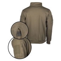 Mil-Tec - Ranger Green Tactical Sweat-Shirt With Zipper