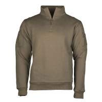 Mil-Tec - Ranger Green Tactical Sweat-Shirt With Zipper