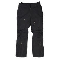 Sturm - Black Cotton Prewash Pilot Pants