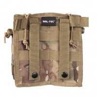 Mil-Tec - Camouflage Open Top Magazine Pouch Double