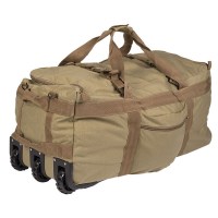 Mil-Tec - Coyote Combat Duffle Bag With Wheel