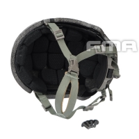 FMA - New Suspension And High Level Memory Pad For Ballistic Helmet - Foliage Green