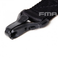 FMA - Slings MA1 Single Point Paraclip Adapter - Black