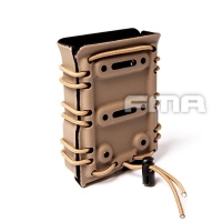 FMA - Scorpion RIFLE MAG CARRIER For 7.62 With Flocking - Dark Earth