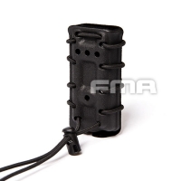 FMA - Scorpion Pistol Mag Carrier- Single Stack For 45acp With Flocking - Black