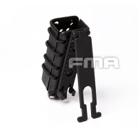 FMA - Scorpion Pistol Mag Carrier- Single Stack For 9mm - Black