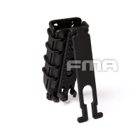 FMA - Scorpion Pistol Mag Carrier- Single Stack For 45acp - Black