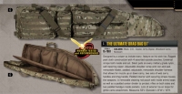 Voodoo Tactical - 51'' The Ultimate Drag Bag - Coyote