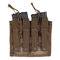 Voodoo Tactical - M4/M16 Open Top Mag Pouch w/ Bungee System Double - Multicam