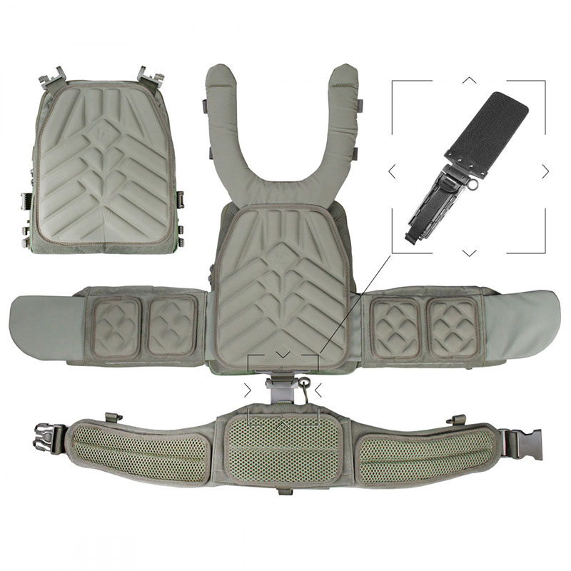 Stich Profi - Комплект противоосколочный Stich Defense mod.4 (ROC, КАП, бандаж 80 cм) - Дым