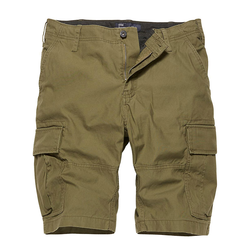 Vintage Industries - Kirby shorts - Olive
