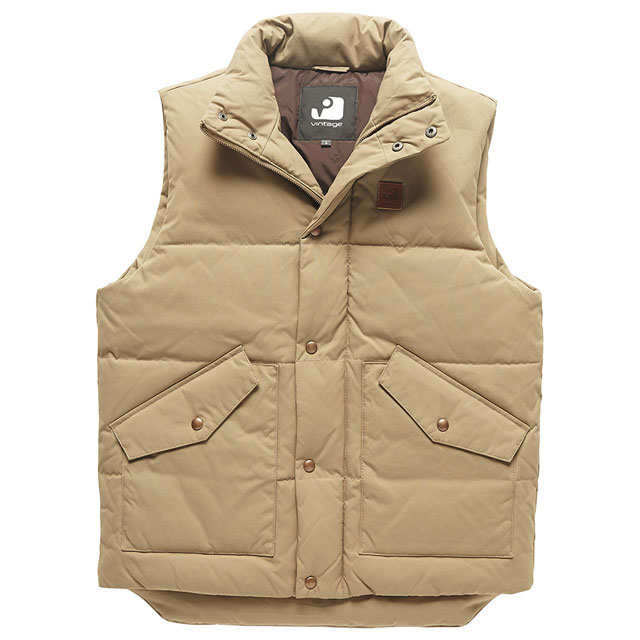 vi-2070-dkh.jpg Vintage Industries - Newbury bodywarmer - Dark Khaki