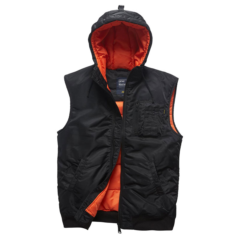 vi-2210-black.jpg Vintage Industries - Smith bodywarmer - Black